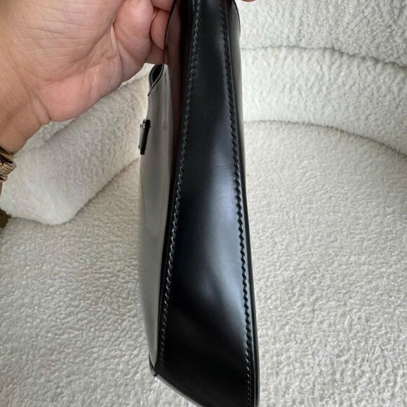 ❌SOLD❌ Prada Cleo Brushed Leather Shoulder Bag Black - Picture 3 of 16